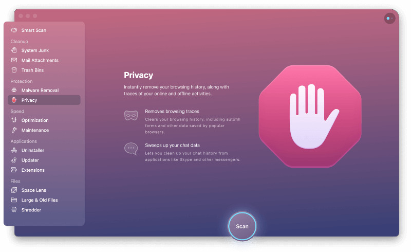 Panalipdi ang Imong Mac ug Privacy