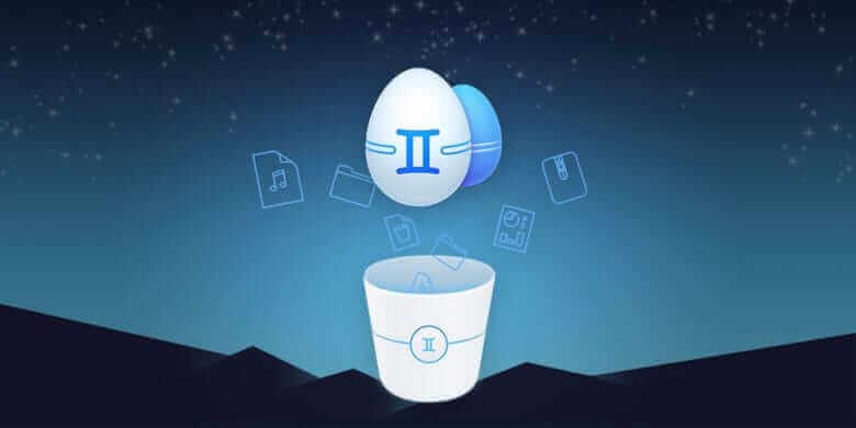 выдаліць дублікаты mac