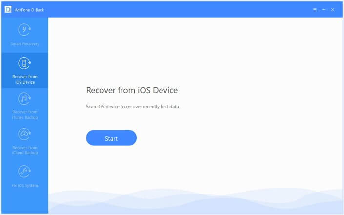 Recover Data from iOS Devices